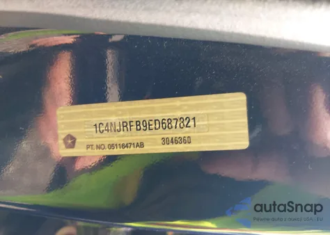 2014 Jeep Patriot Latitude из США, поврежденный, VIN 1C4NJRFB9ED687821